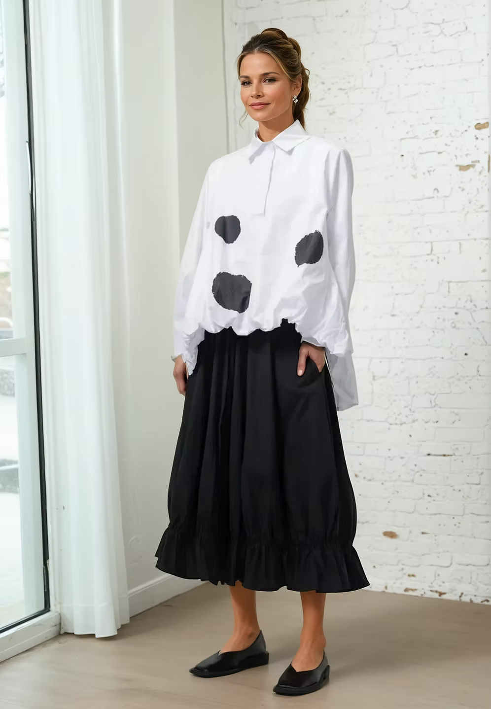 Vanite Polka Dot Shirt