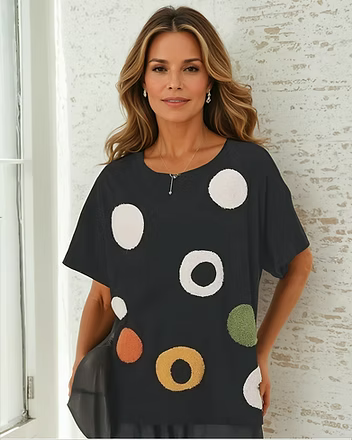 Vanite T-Shirt with Circles