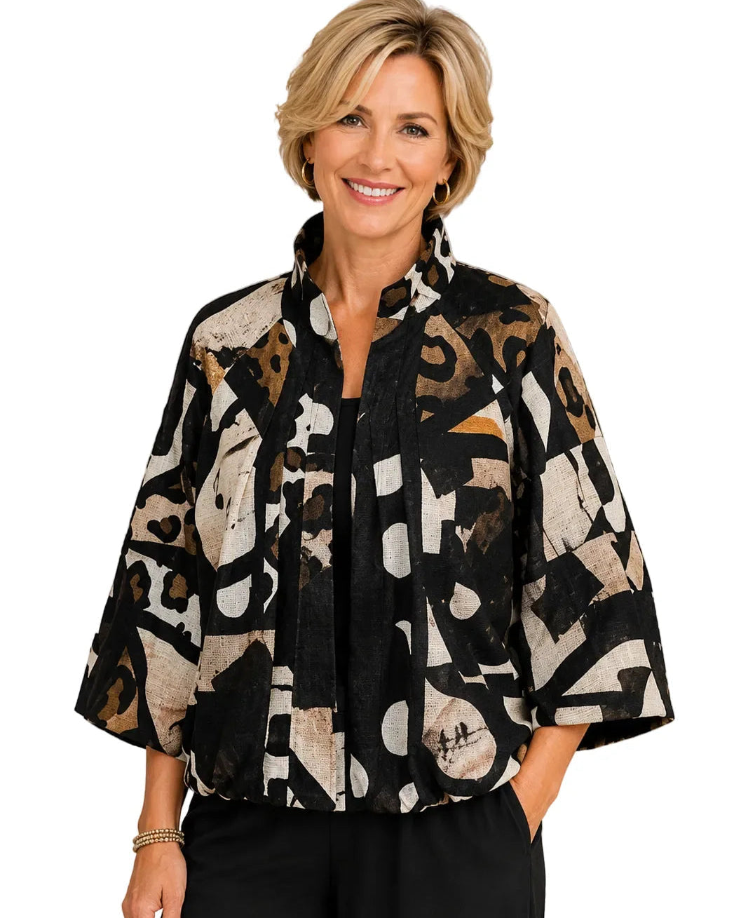 Damee Collage Art Jacket