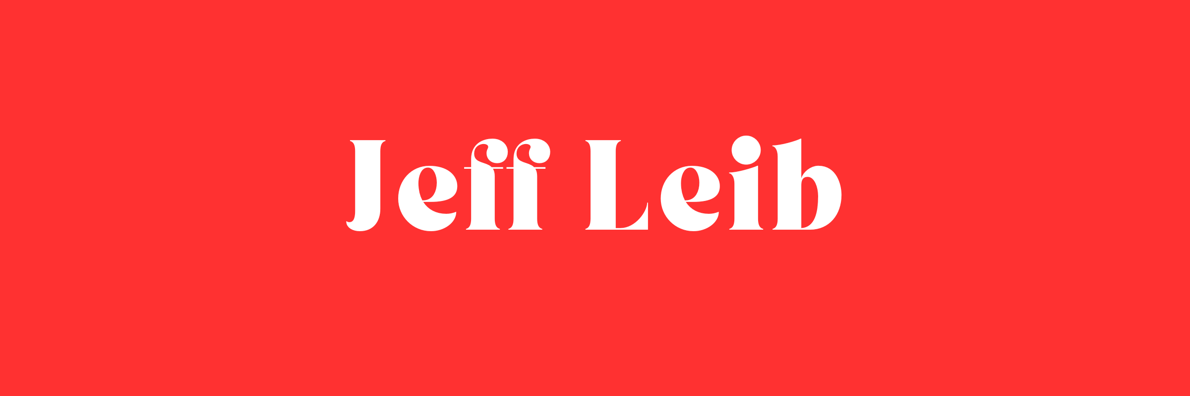 Jeff Lieb