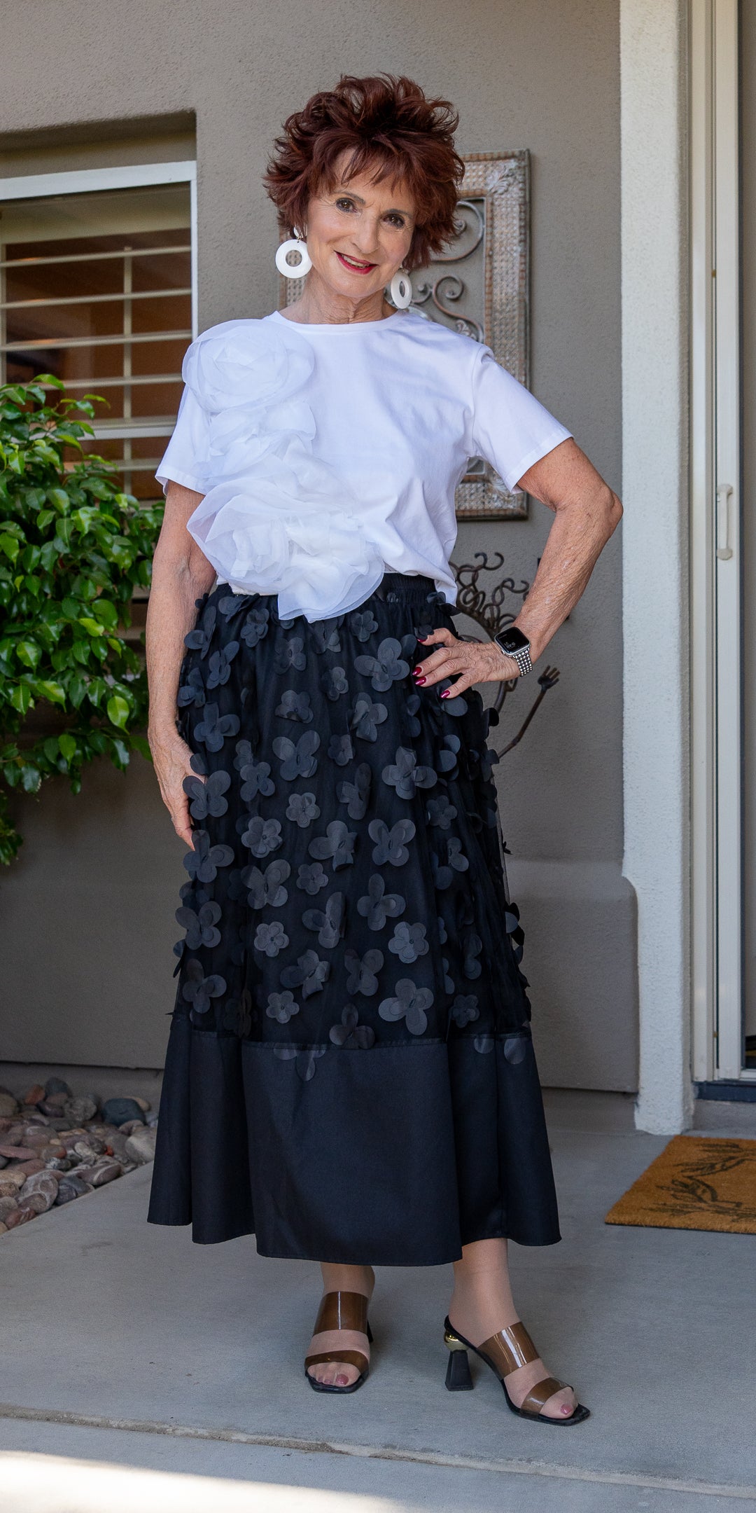 Terra Flower Petal Skirt