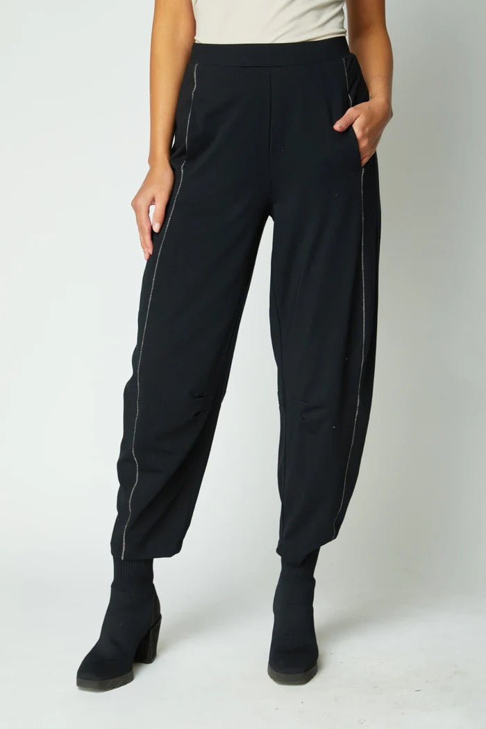 Habitat Olivia Layered Pants in Black