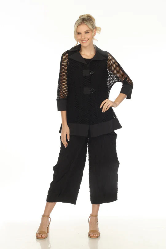 Moonlight Mesh Jacket with Collar
