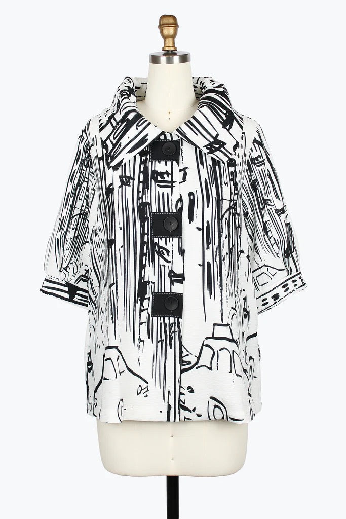 Damee City Scape Jacket