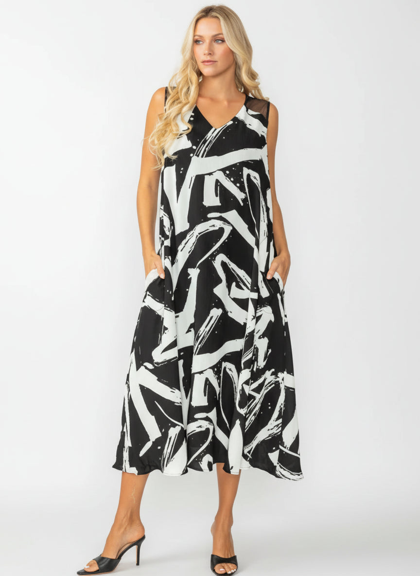 Stand out V neck Dress