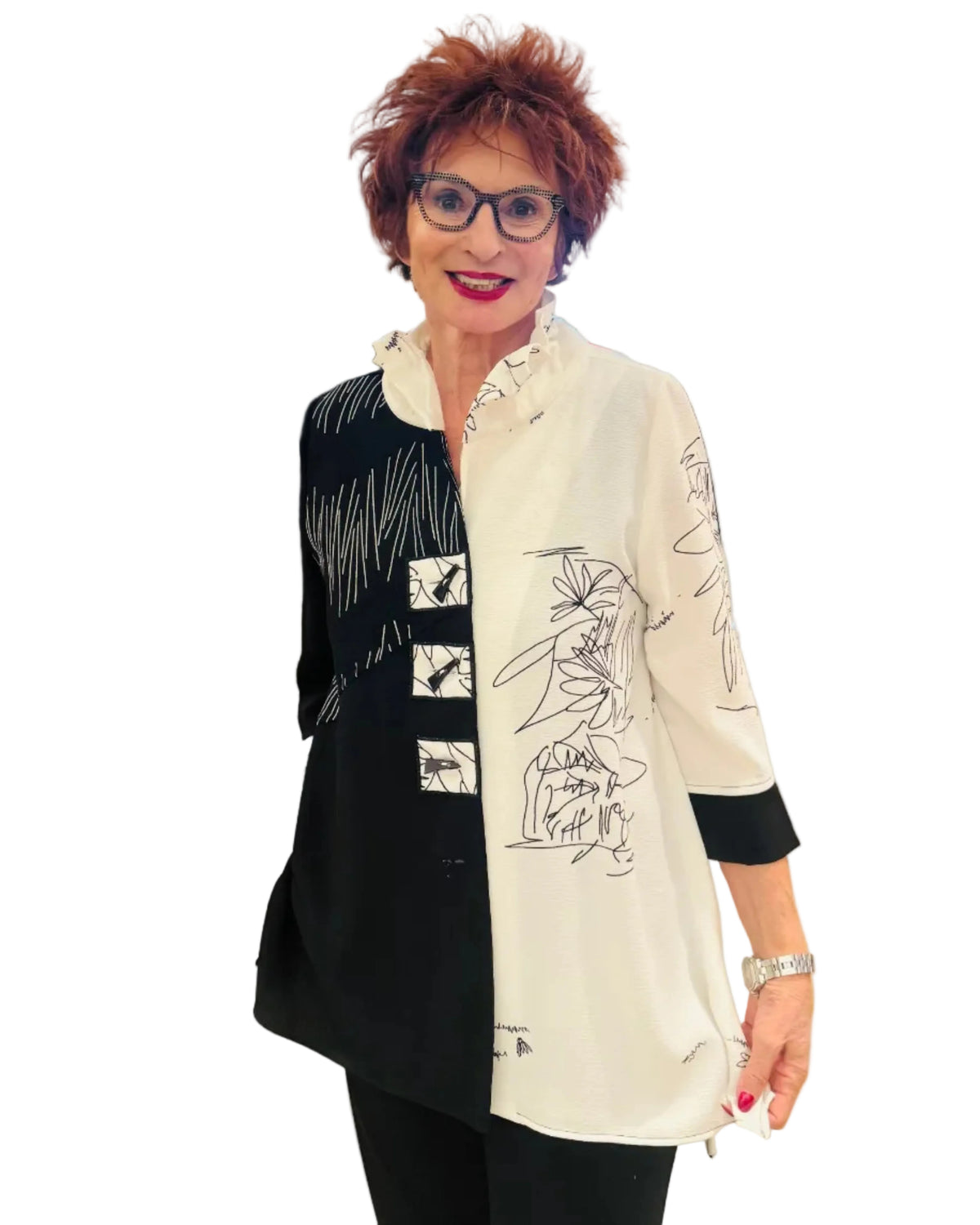 Moonlight Wire Collar Jacket