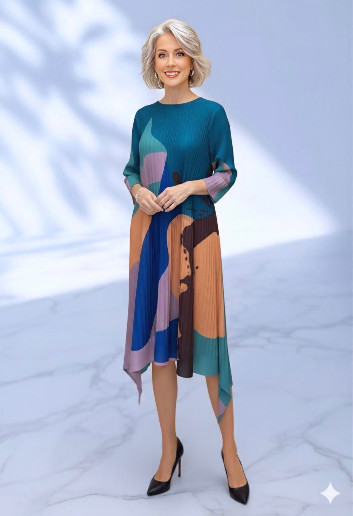 Vanite Jackson Pollock Dress
