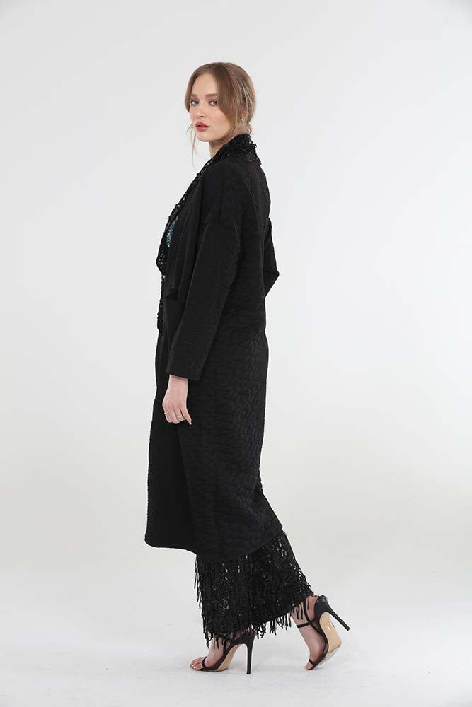 Terra Black Long Coat