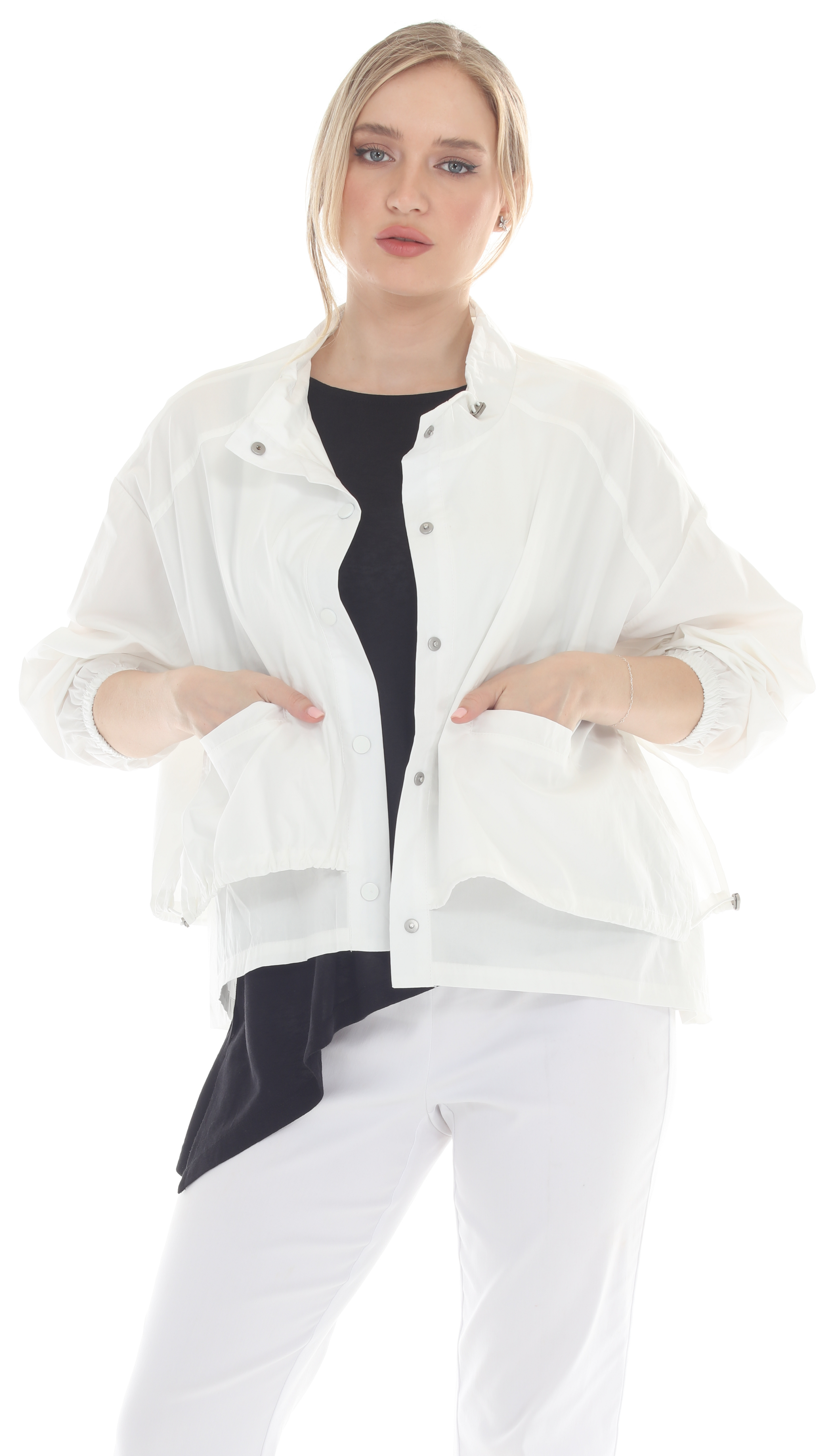 Terra Short Drawstring Jacket