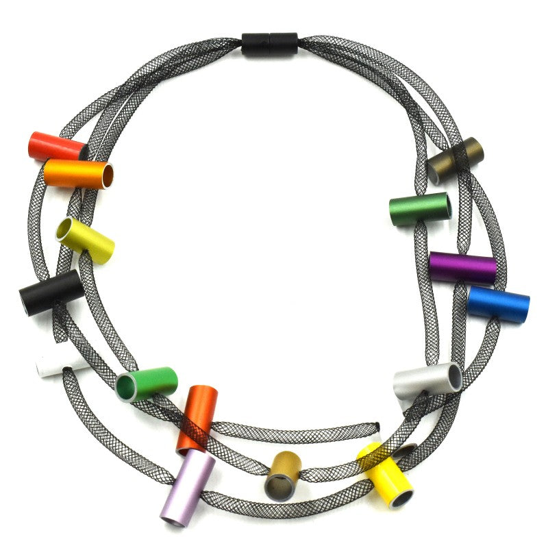 Christina Brampti Short Tubular Necklace