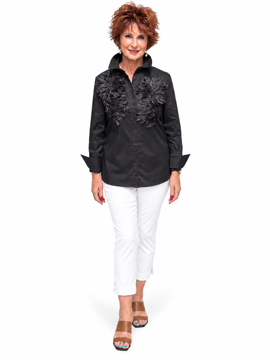 Ravel Blouse with Flowers