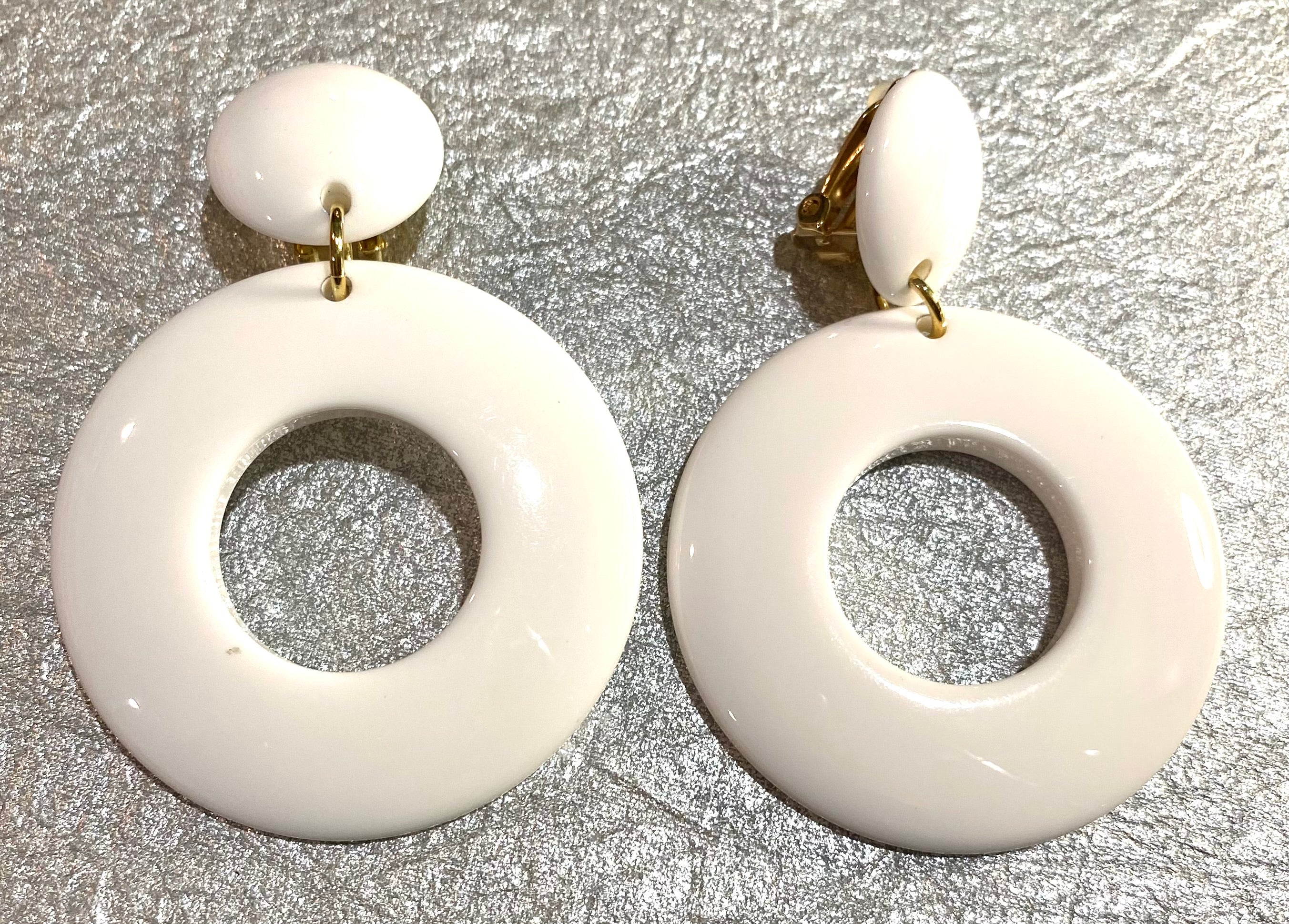 FB Clip Earring Rose
