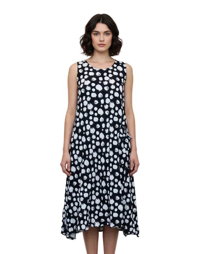 Vine Street Polka Dot Dress
